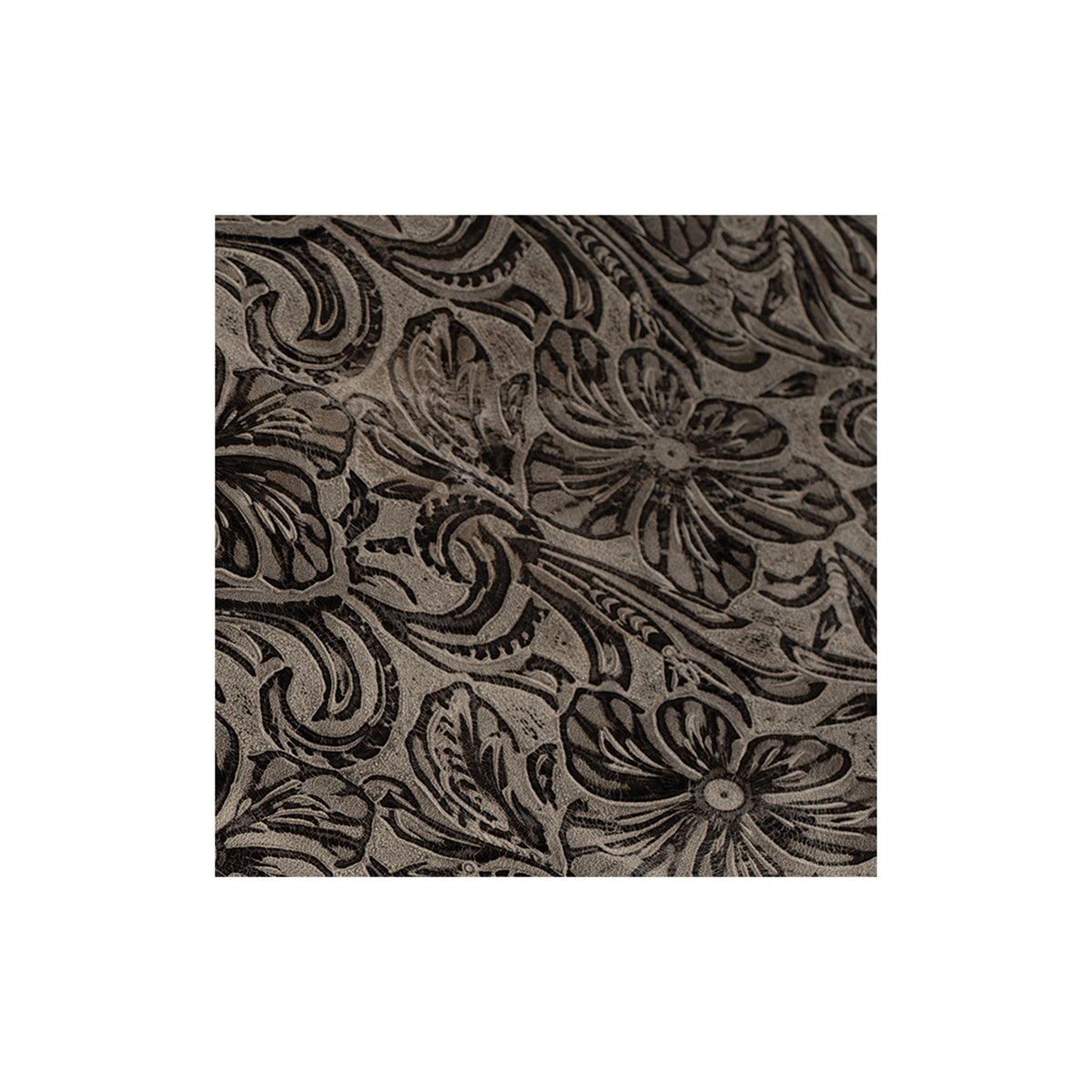Sample, Embossed Leather, 2/3 oz., Floral