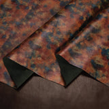 Sample, Tie Dye Printed Leather, 3-4 oz.