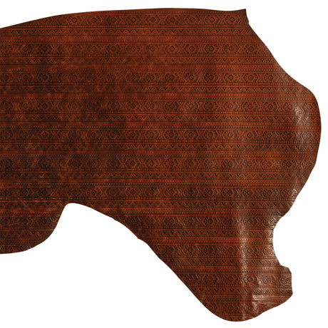 Embossed Leather, 2-3 oz., Southwest