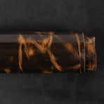Burnt Chiptan American Bison Leather, 3/4 oz.