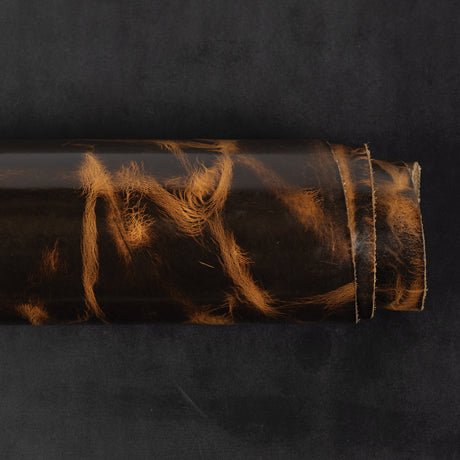Burnt Chiptan American Bison Leather, 3/4 oz.