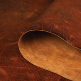 Burnt Chiptan American Bison Leather, 3/4 oz.