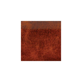 Sample, Burnt Chiptan American Bison Leather