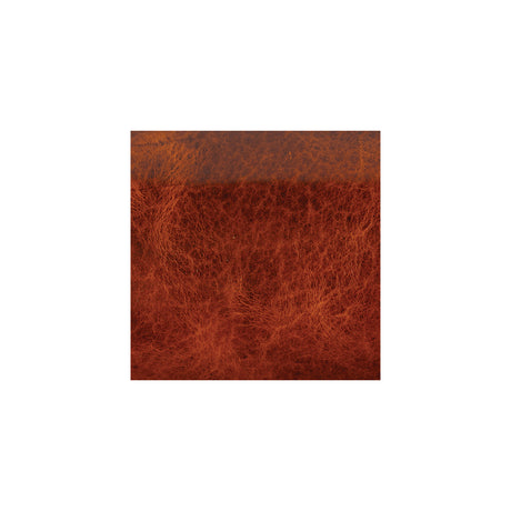 Sample, Burnt Chiptan American Bison Leather
