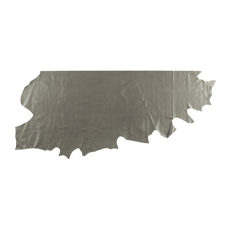 Modern Leather for Upholstery, Dark Gray, Side