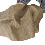 Buffalo Leather for Upholstery, Panel, Sand