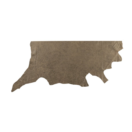 Buffalo Leather for Upholstery, Sand, Side