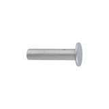 100-Pack of #104 Tubular Rivets, Nickel Plated