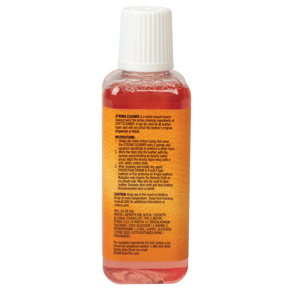 Leather Master Strong Cleaner, side