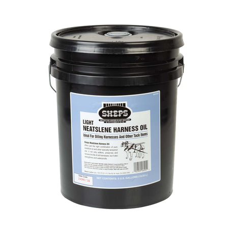 Sheps® Neatslene Harness Oil Light, 5 Gallons