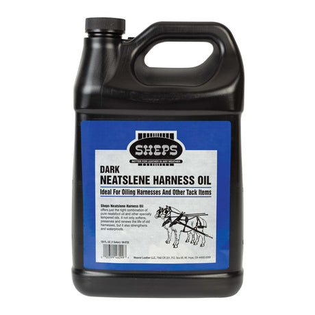 Sheps® Neatslene Harness Oil Dark, Gallon, Side