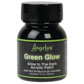 Angelus Glow in the Dark Paint, Green Glow, 1oz