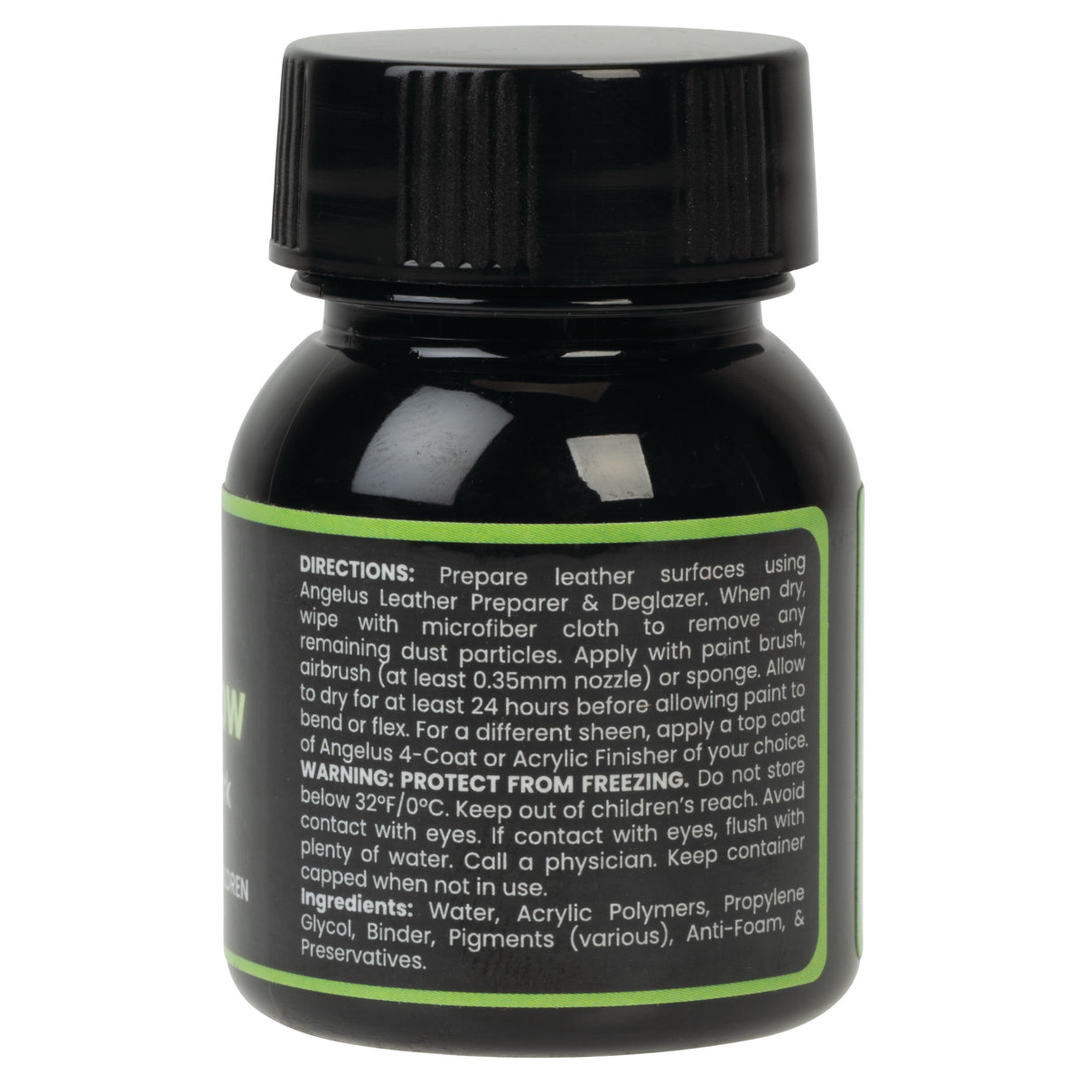 Angelus Glow in the Dark Paint, Green Glow, 1oz, Directions