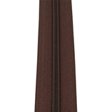 #5 Brown, YKK Coil Zipper Tape, Nylon