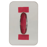 Polycarb Cutting Die, Oval Earring, front
