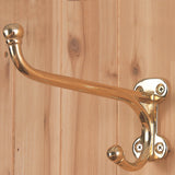 Solid Brass Harness Hook