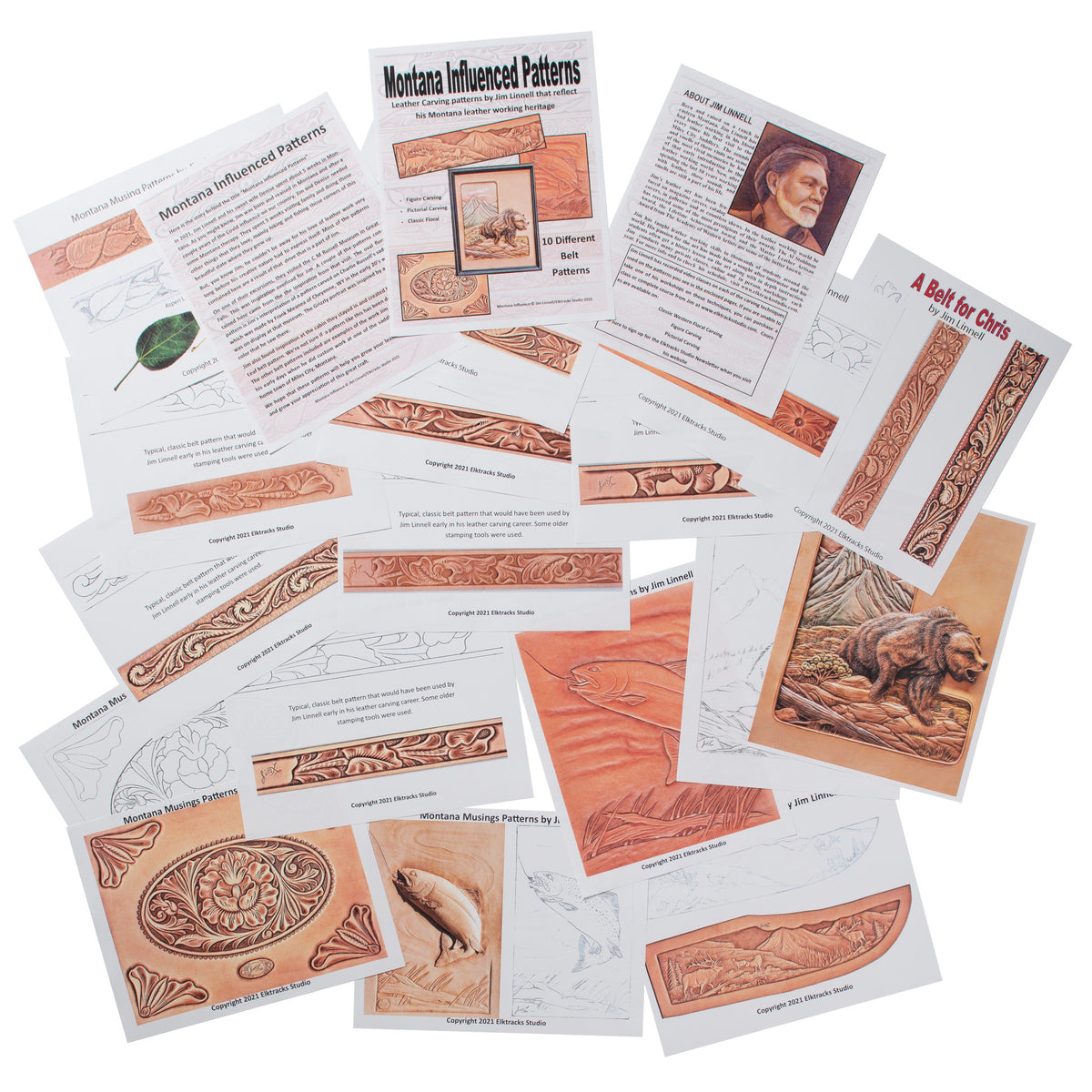 Montana Influenced Patterns by Jim Linnel, All