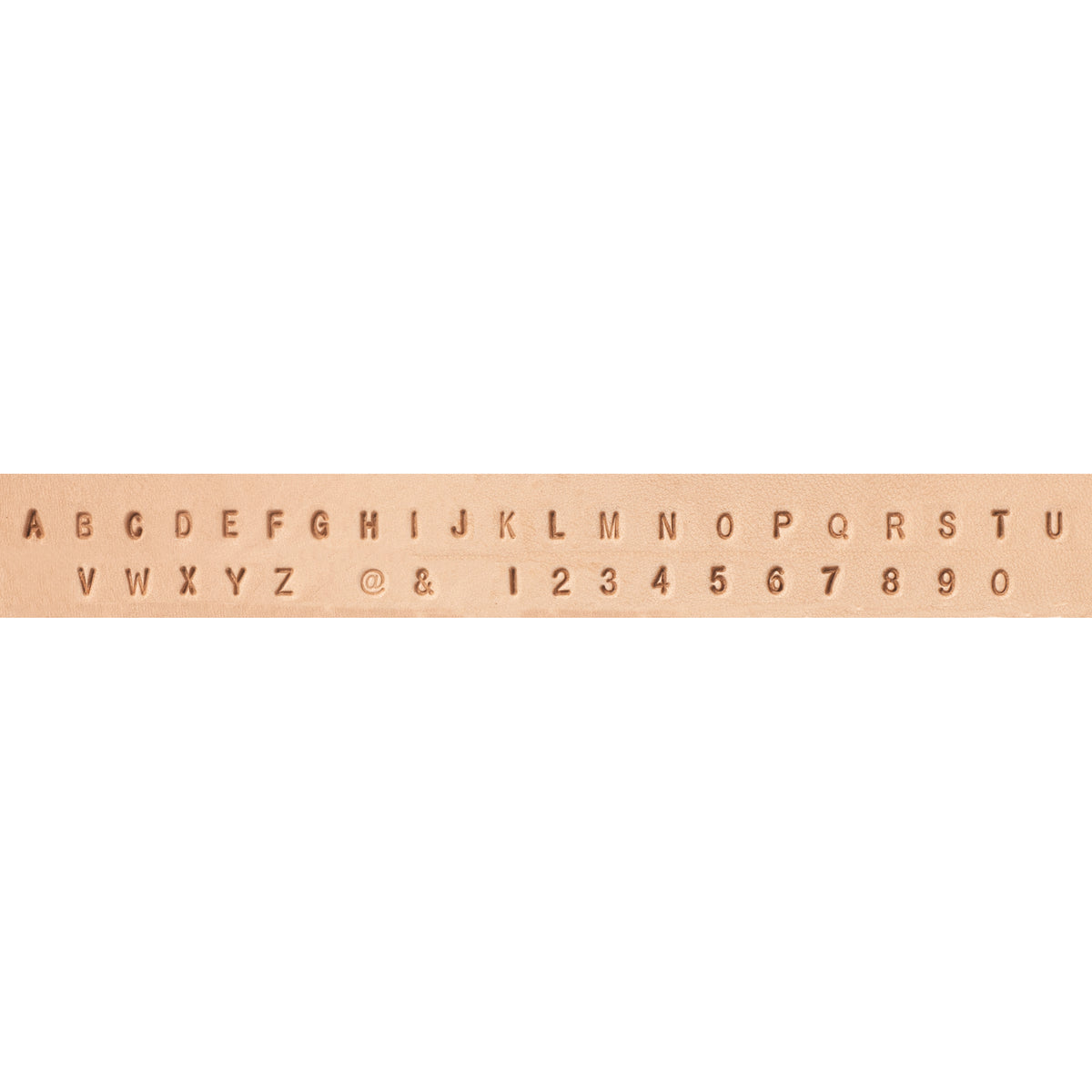 1/8" Alphabet/Number Stamping Set