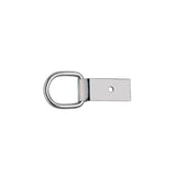 Heavy Roping Saddle D-Ring with Clip, 1"