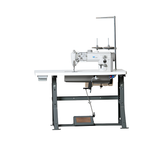 Adler 867 Flat Bed Leather Sewing Machine, Complete with Stand & Servo Motor