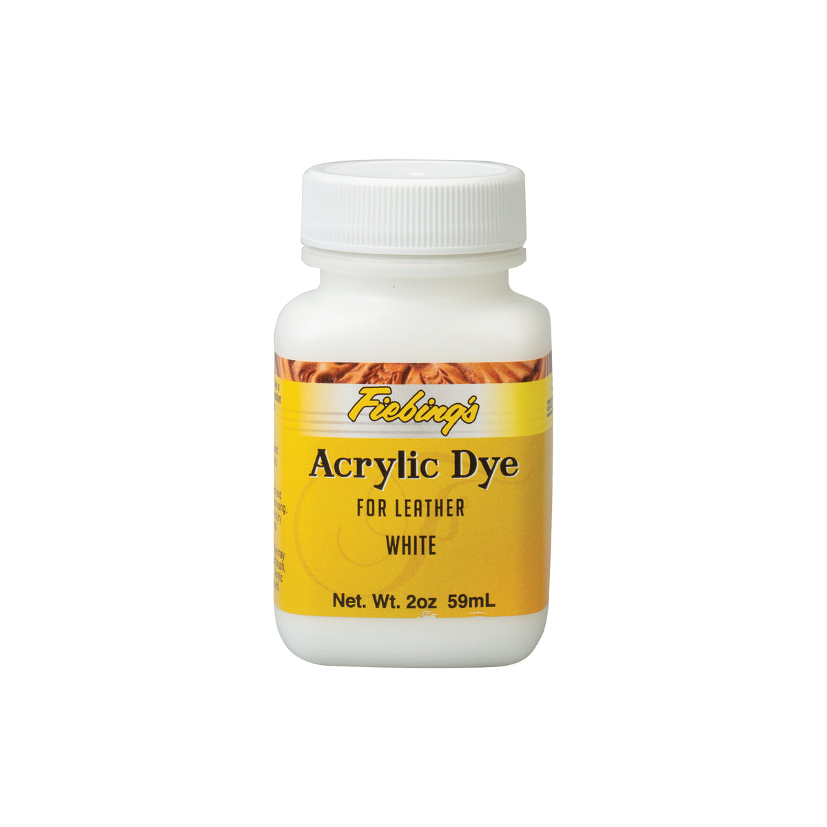 Fiebing's Acrylic Dye, 2 oz., White