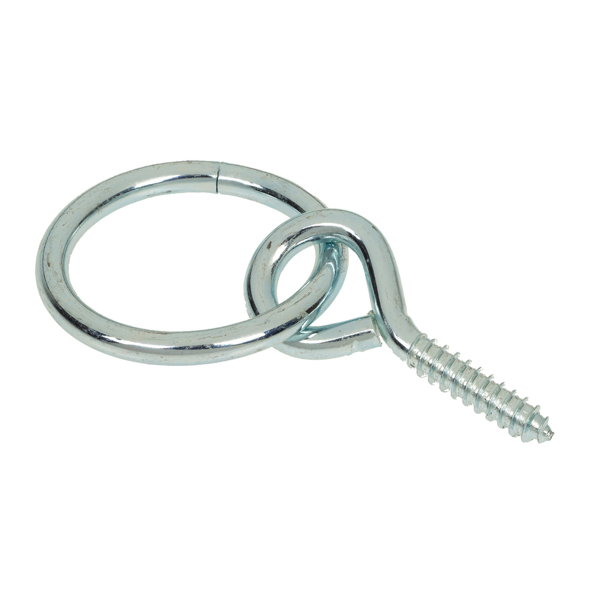 10151 Screw Eye with Ring Zinc Plated, 2"