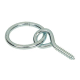 10151 Screw Eye with Ring Zinc Plated, 2"