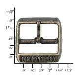 30mm Antique Brass, Birkenstock Buckle, Steel