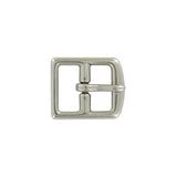 3/4" Nickel, English Stirrup Buckle, Stainless Steel