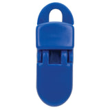 1 1/2" Blue, CueClip, Plastic