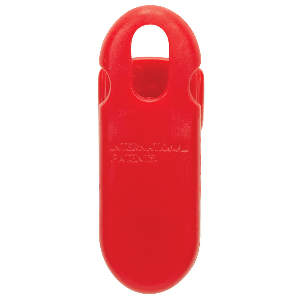 1 1/2" Red, CueClip, Plastic