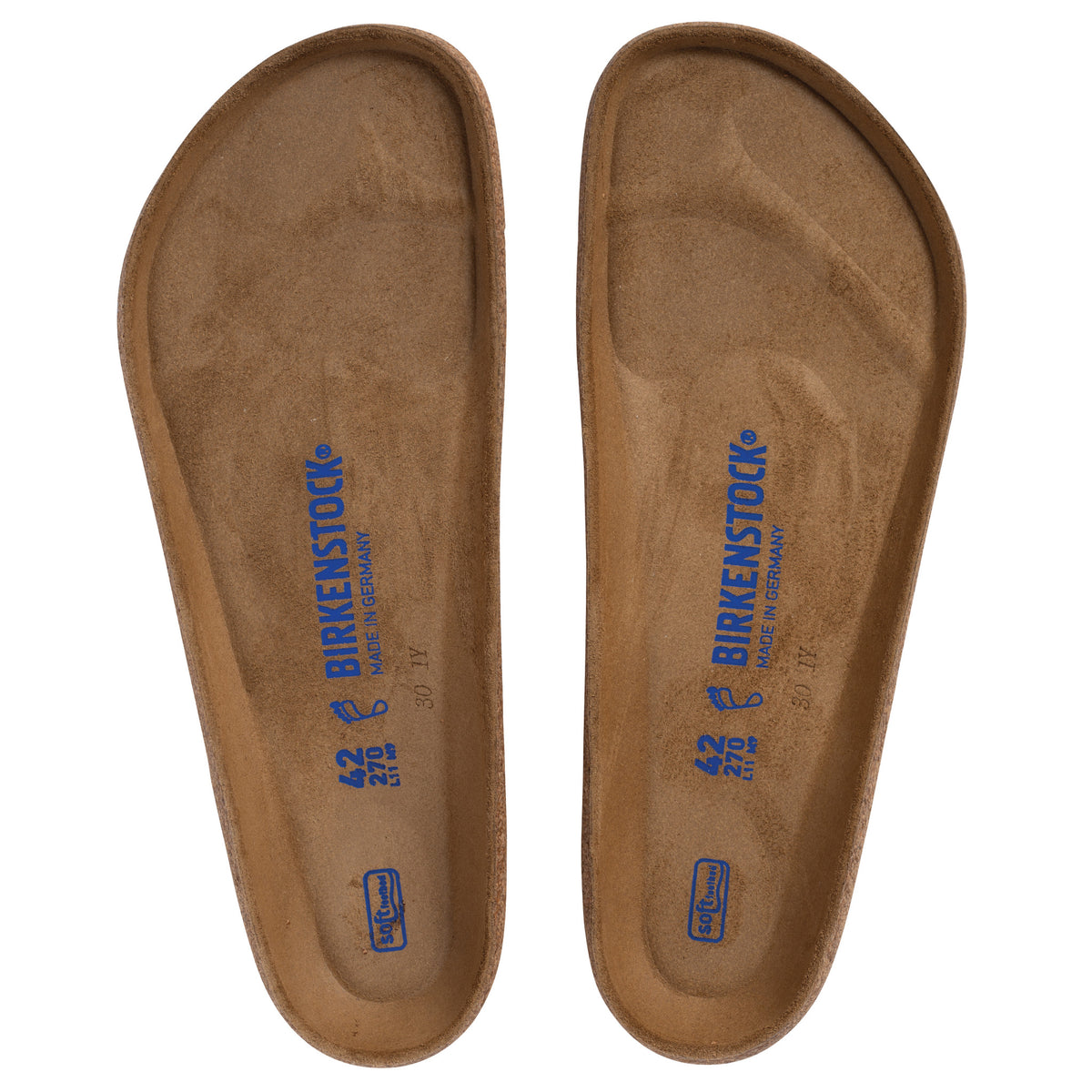 42mm, Birkenstock Soft Suede Footbed