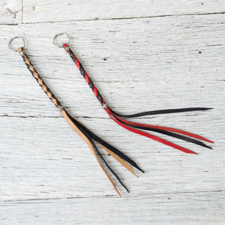Four Strand Braid Key Chain