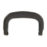 4 1/2" Black, Case Handle, Leather
