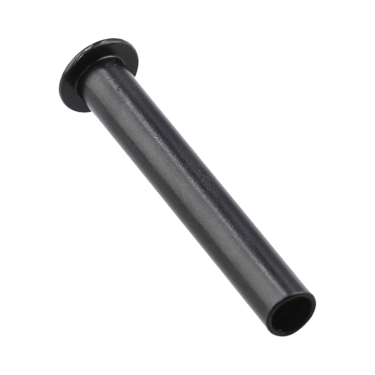 1 1/2" Black, Tubular Rivet, Steel - 12 pk