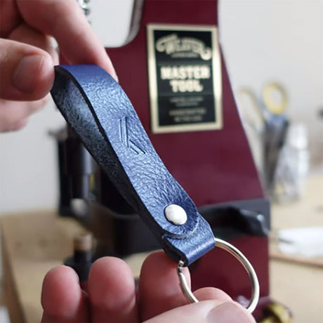 Blue Key Chain