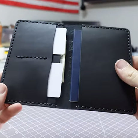 Black Passport Wallet