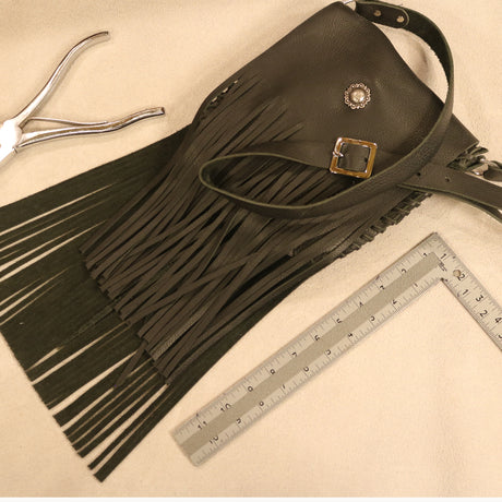 Leather Fringe Purse