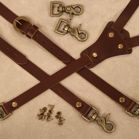 Leather Suspenders