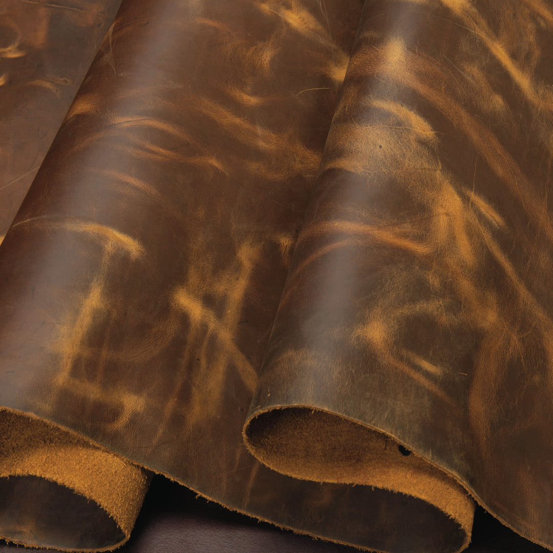 Santa Rosa Oily Pull-Up Leather, 3/4 oz.