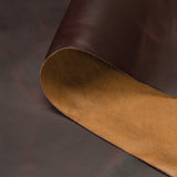 Sample, Jasper Chrome Pull-Up Leather Side, 4 to 5 oz.
