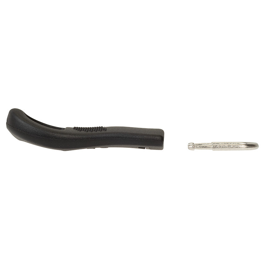 1 5/8" Black, Jumbo Zipper Fixer, Plastic