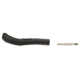 1 5/8" Black, Jumbo Zipper Fixer, Plastic