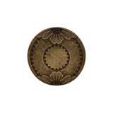 Jeremiah Watt Saltlick Flower Concho, 1-1/2"
