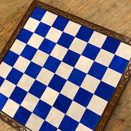 Leather Chess Board
