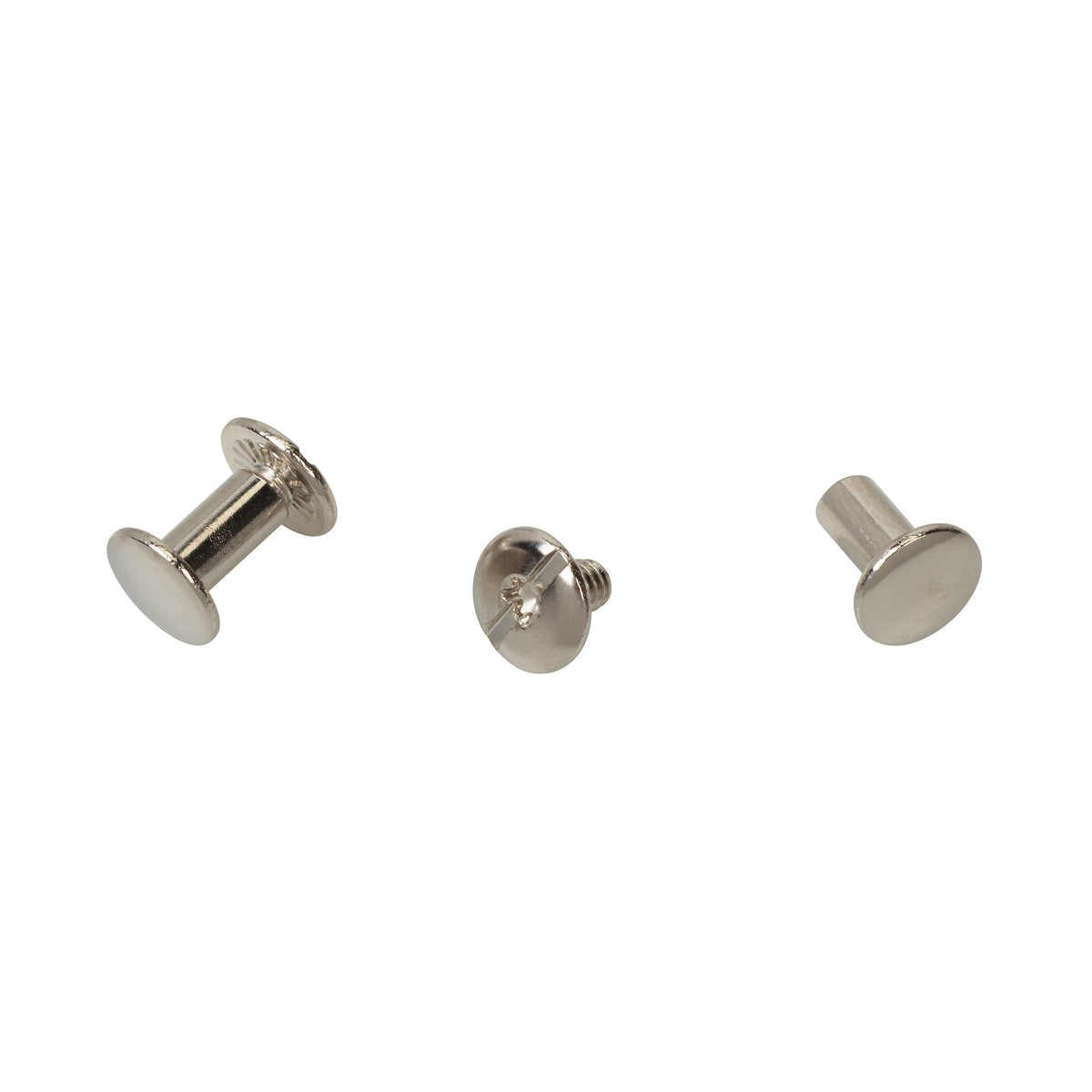 10-Pack of #D5038 Chicago Screws, Plain, 3/8"