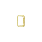 1 1/2" Brass, Cast Adjustable Strap Slide, Zinc Alloy