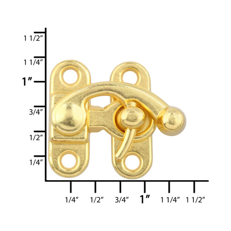 1 5/16" Swing Lock Clasp, Zinc Alloy