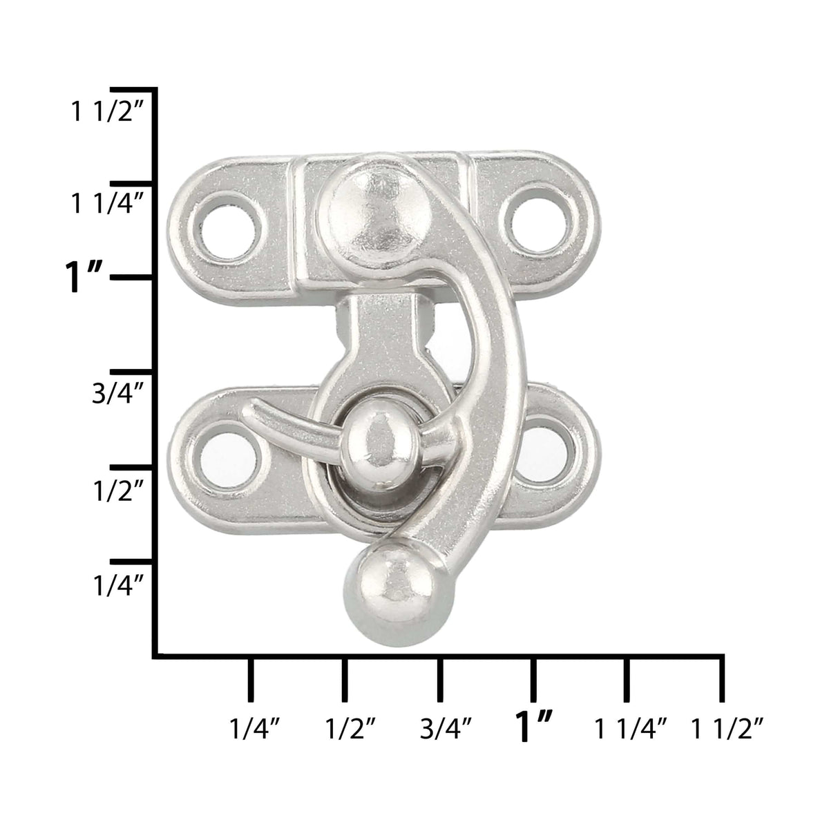 1 5/16" Swing Lock Clasp, Zinc Alloy