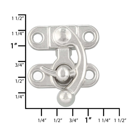 1 5/16" Swing Lock Clasp, Zinc Alloy
